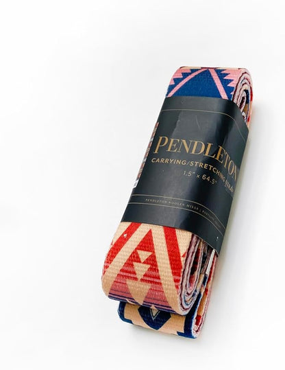 Yune Yoga x Pendleton Strap – Canyonlands Design – 100% Cotton Yoga Stretching & Carrying Strap – Eco-Friendly, Durable, Adjustable – Ideal for All Yoga Levels