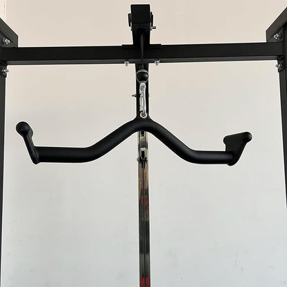 Lat Pulldown Bar - T Bar Row & Tricep Attachment for Home Gym Exercise