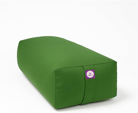 Rectangular Cotton Yoga Bolster, Yoga Pillow, Yoga Cushion, Yin yoga Bolster, Iyengar yoga bolster