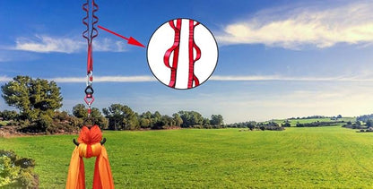 FOSER 2pcs Daisy Chains, Yoga Hammock Extension Strap, Adjustable Nylon Strap Fitness Pilates and Exercise Extend Strap