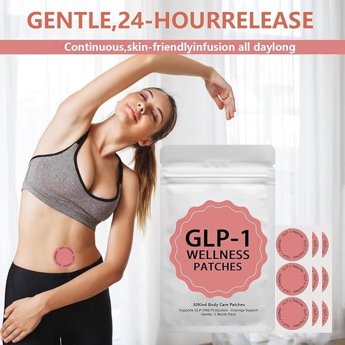 GLP-1 Patches, Wellness Care Patches - 30 Count