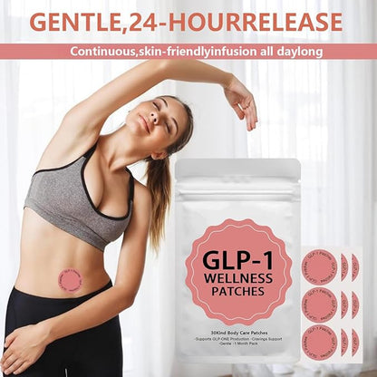 GLP-1 Patches, Wellness Care Patches - 30 Count