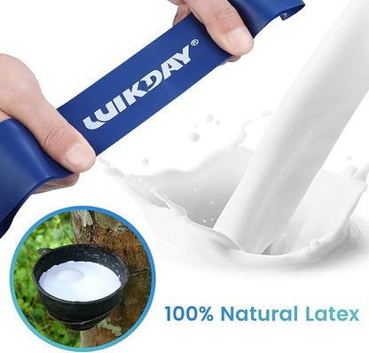 Resistance Bands for Working Out Exercise Loop Bands Workout Bands Set for Men Women Body Stretching, Crossfit Training, Home Workout, Physical Therapy, Booty Legs, Set of 5