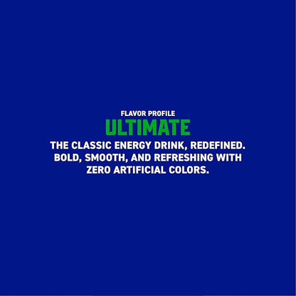 Gorilla Energy Original Energy Drink, Zero Sugar & 200mg Natural Caffeine, L-Theanine, Taurine, Ginseng, Acetyl L-Carnitine, B Vitamins, Sugar Free, and No Artificial Colors, 16 oz Cans, 12 Pack