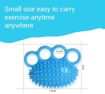 Hand Exercise Grip Ball - Grip Strengthener, Improve Hand Flexibility, Finger Rehabilitation Tool, Portable Resistance Trainer for Adults