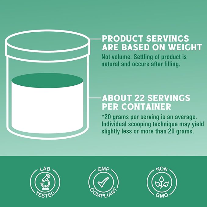 Bovine Collagen Peptides Powder for Women and Men, Grass-Fed Hydrolyzed Collagen Protein Type I & III, Skin, Hair, Nails, Bones, Digestion, Unflavored, Non-GMO, Keto & GF, 22 Servings, 16oz