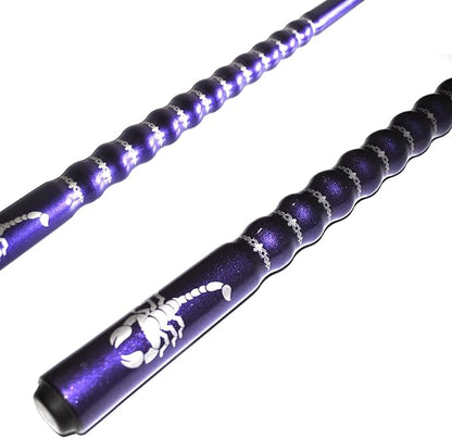 58" Pool Cue Stick,13mm 2-Piece Maple Hardwood Ergonomic Design Billiard Cues Kit,19/20/21oz