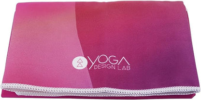 Yoga Design LAB | The Hand Towel | Premium Non Slip Hand Towel | Designed in Bali | Colorful Eco Printed + Quick Dry + Soft | Hot Yoga, Bikram, Ashtanga, Sport, Barre, Travel (Rose)