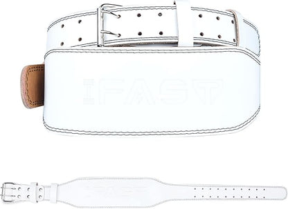 Leather Weight Lifting Belt 4 Inch