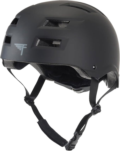 Flybar Bike Helmet- Multi Sport Dual Certified Adjustable Dial, Lightweight Skateboard Helmet, Roller Skating, Pogo, Electric Scooter, Snowboard, Boys and Girls Kids- Adults Helmets