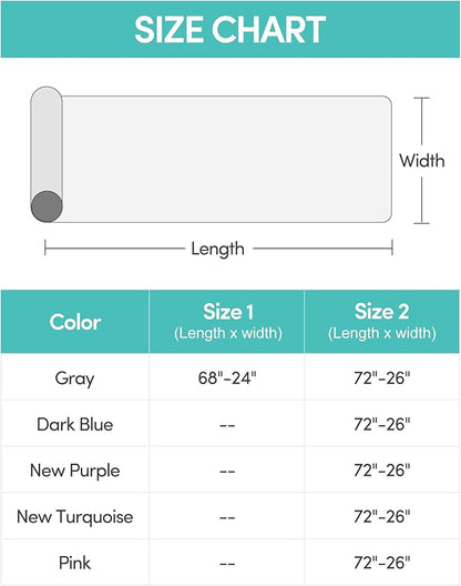 IUGA Yoga Towel for Hot Yoga Non Slip Extra Thick Yoga Mat Towel + Hand Towel 2in1 Set with Corner Pockets Super Absorbent and Quick Dry Hot Yoga Towel