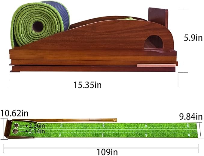 Golf Putting Mat for Various Skill Levels