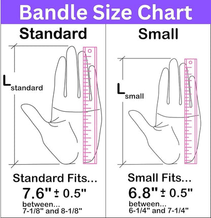 Bandle™ - True Ergonomic Handles for Resistance Bands | Unleash The Full Potential of Pain-Free, Full-Body Workouts | Durable & Comfortable for High-Intensity Training (2 Handles)
