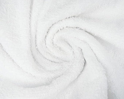 CH White Bath Towels Bulk - 22 x 44 Inches, 100% Cotton Economy Light Weight Towels for Commercial Use - Quick Dry, Ultra-Soft, and Absorbent Bulk Towels (12 Pack)