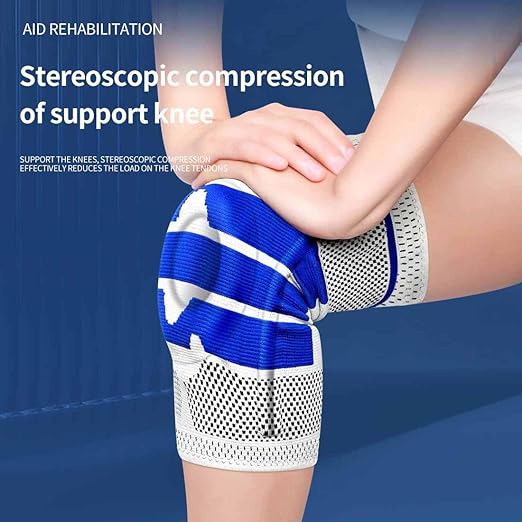 Laway 2pcs Compression Knee Brace,Targeted Support for Pain Relief and Stabilization of The Knee,Knee Support Compression Sleeve, Workout Sports Knee Braces,for Knee,Meniscus Tear