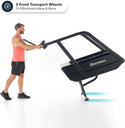 Echelon Summit Stairmill for Home Cardio with 22 Inch LCD Console, 14-140 Steps/Min, Bluetooth Heart Rate Monitoring, Wireless Charging, 12 Pre-Programmed Workouts + Echelon Fit App Connectivity