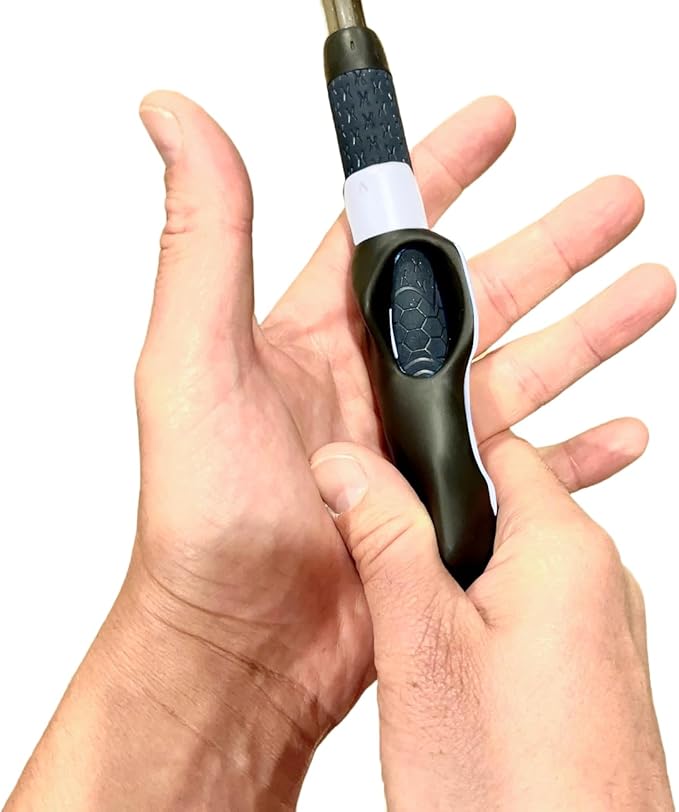 Golf Grip Trainer - Golf Swing Aid Club Attachment to Correct Hand Placement