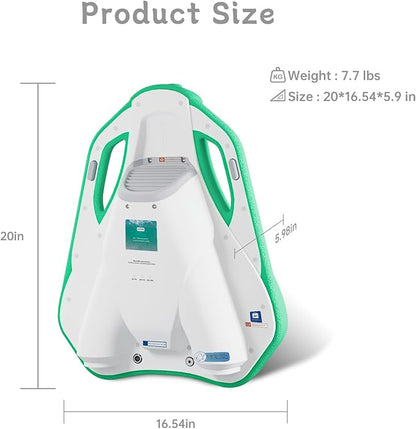 Electric Swimming Kickboard for Kids,Motorized Swim Board with Water Gun, Motorized Swim Training for Children Adults, 60N Thrust, 198 lbs Buoyancy, 25V Rechargeable Battery