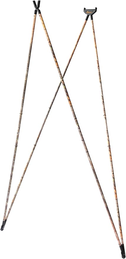 4 Stable Sticks® Essential 4 Points Bipod Shooting Sticks - Lightweight Aluminium, Extrem Stability for Hunting and Shooting, Foldable and transportable