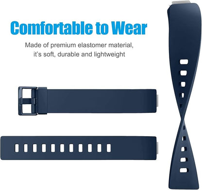 Tobfit Sport Bands Compatible with Fitbit Inspire HR/Inspire/Ace 2 Fitness Tracker Accessories Strap for Women Men, Small Large