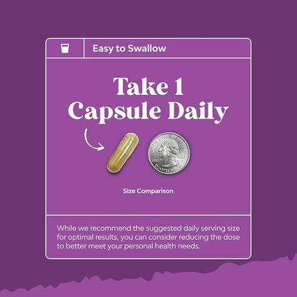 GLP-1 Berberine Supplement - One a Day Healthy Gut Berberine Complex with Panax Ginseng Turmeric Curcumin & Cayenne Pepper for Metabolic Balance - Gluten Free Vegan and Non-GMO (1 Month Supply)