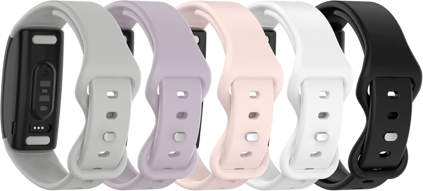 FitTurn Sport Watch Band Compatible with Amazon Halo View Replacement Soft Silicone Wristband Sport Straps Accessories Men Women for Amazon Halo View Smartwatch