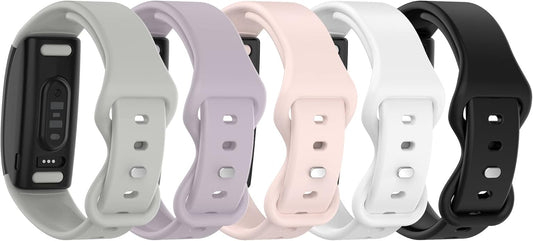 FitTurn Sport Watch Band Compatible with Amazon Halo View Replacement Soft Silicone Wristband Sport Straps Accessories Men Women for Amazon Halo View Smartwatch