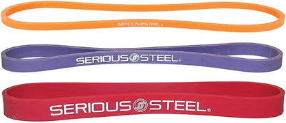 Serious Steel Fitness 12 inch Resistance Band - Deadlift & Hip Band for Glute Activation & Dynamic Warm Up