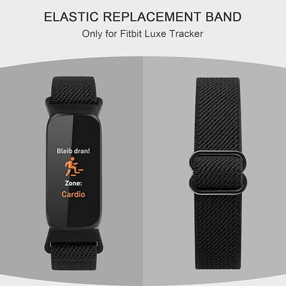 2 Pack Adjustable Elastic Bands for Fitbit Luxe Bands