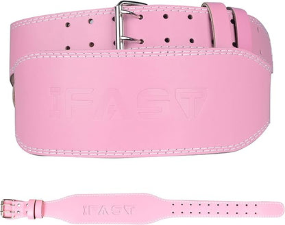 Leather Weight Lifting Belt 4 Inch