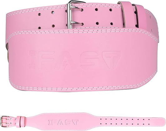 Leather Weight Lifting Belt 4 Inch
