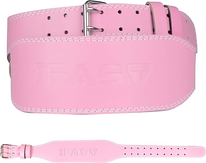Leather Weight Lifting Belt 4 Inch