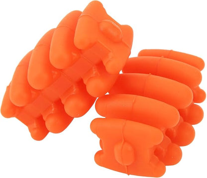 FOSA Archery Bow Limbs Stabilizer, Silicone, Universal Vibration Dampener, for (Orange)