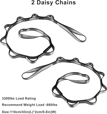 F.Life Aerial Silk Yoga Hammock & Swing for yoga Inversion,Strength training,starter hardware kit