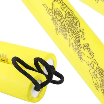 4 Pack Foam Rubber Training Sticks, Martial Art Sticks for Kids & Beginners Practice and Training