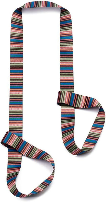 ZOOEASS Yoga Mat Strap, Adjustable Durable Yoga Mat Carrier & Stretching Strap, Multiple Color Choices
