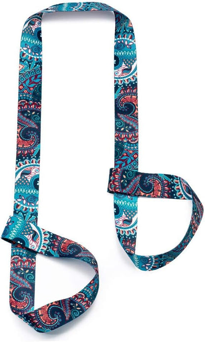 ZOOEASS Yoga Mat Strap, Adjustable Durable Yoga Mat Carrier & Stretching Strap, Multiple Color Choices