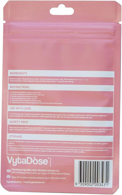 GLP1 Patches | 5X Stronger Formula | 12 Hour Extended Hunger Support | Berberine, Pomegranate, Green Tea, L-Glutamine | New & Improved Kind of GLP-1 Patches | 3 Pack