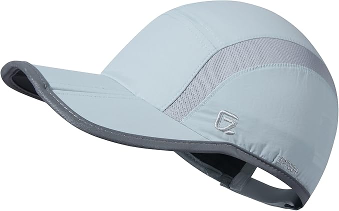 GADIEMKENSD Reflective Folding Outdoor Hat Unstructured Design UPF 50+ Sun Protection Sport Hats for Womens and Mens