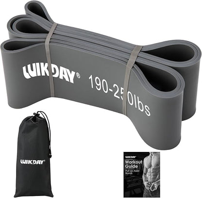 Resistance Bands for Working Out, Exercise Bands, Workout Bands, Pull Up Assistance Bands for Body Stretching Training Physical Therapy Muscle Training for Men & Women