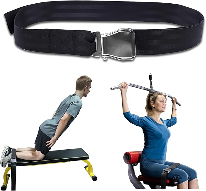 Nordic Hamstring Curl Strap with Quick-Release Buckle – Adjustable Leg Strap for Nordic Curls, Leg Extensions & Home Gym Workouts – Easy to Use for Men & Women