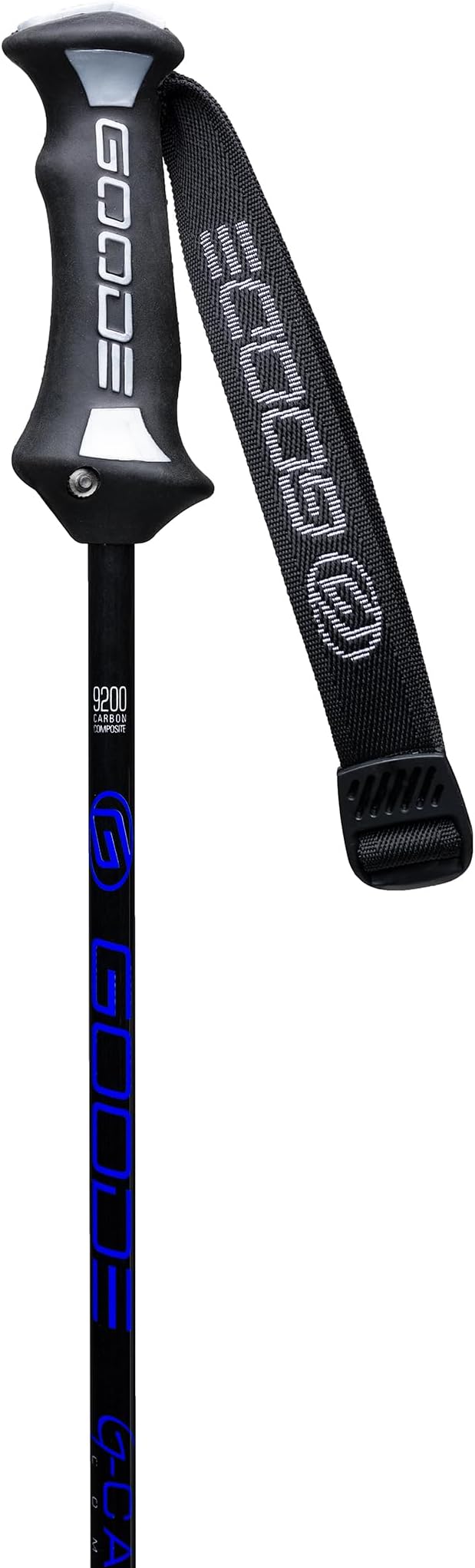 GOODE G Carbon Ski Poles – Ultra-Lightweight & Durable Carbon Fiber – Superior Balance – Shock Absorbing – High-Performance Downhill Ski Poles for Men & Women - Pair