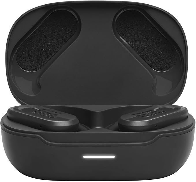 JBL Endurance Peak 3 - Dust and Water Proof (IP68) True Wireless Active Earbuds, Pure Bass Sound, Up to 50 Total Hours of Playback with Speed Charge, Ambient Aware & Talk Thru (Black)