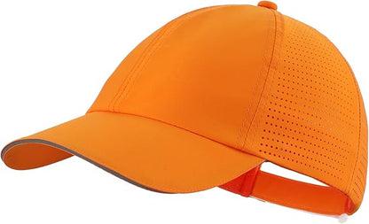 Home Prefer Reflective Water Repellent Quick Dry Airy UPF50+ Sun Hat for Men Women Outdoor Sports Baseball Caps Unisex