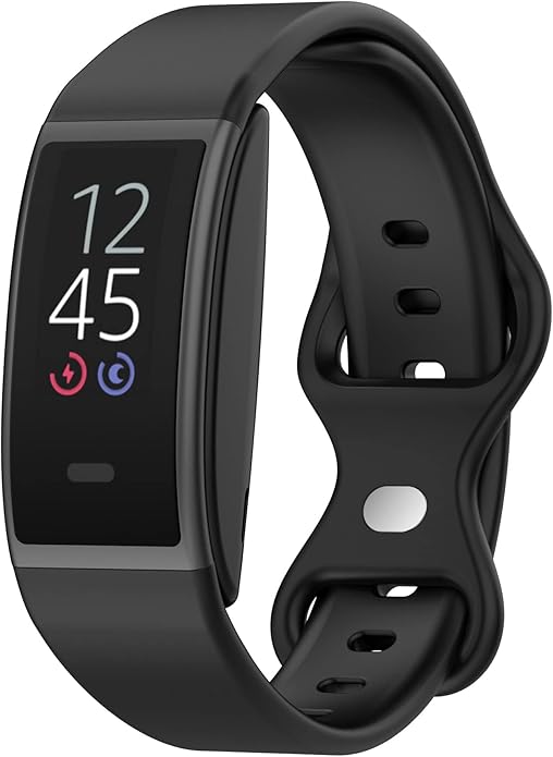 FitTurn Sport Watch Band Compatible with Amazon Halo View Replacement Soft Silicone Wristband Sport Straps Accessories Men Women for Amazon Halo View Smartwatch
