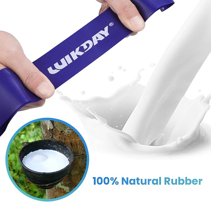 Resistance Bands for Working Out Exercise Loop Bands Workout Bands Set for Men Women Body Stretching, Crossfit Training, Home Workout, Physical Therapy, Booty Legs, Set of 5