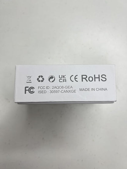 Ear Buds Wireless Bluetooth Earbuds Sport 2025 New Bluetooth 5.3 Headphones with LED Display 128H Playtime Powerful Bass Over Ear Earphones with Earhooks IP7 Waterproof for Gym/Running/Workout