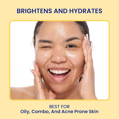 FACETORY K Beauty Face Mask Skin Care - BE BRIGHT BE YOU BRIGHTENING Sheet Mask with Gold Foil & Lemon Fruit | Glowing Gold Brightening Face Mask (5 Pack)