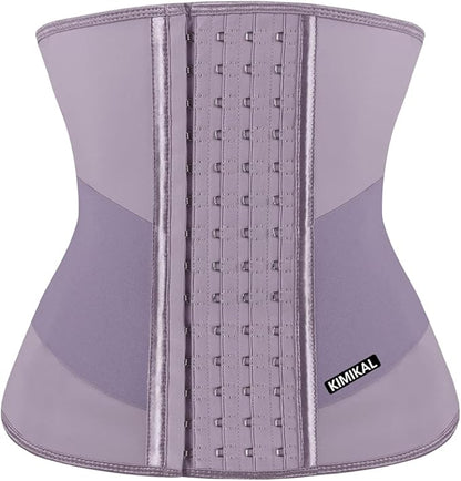 KIMIKAL Women Waist Trainer Corset Belt: Under Clothes Sport Tummy Control Long Torso Shapewear