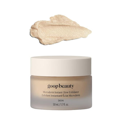 goop Beauty Microderm Exfoliator | Microdermabrasion Scrub to Smooth Textured Skin | Physical & Chemical Exfoliant | Micro-Exfoliating Minerals & Glycolic Acid | 1.7 fl oz